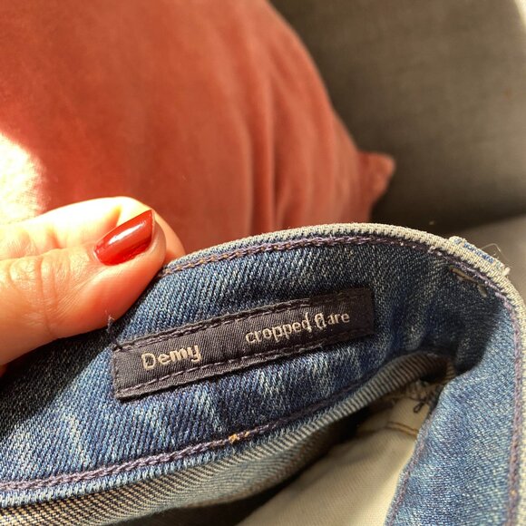CITIZENS OF HUMANITY Demy Cropped Flare Jeans Size 29 - Picture 4 of 9